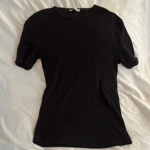 Zara unisex black top